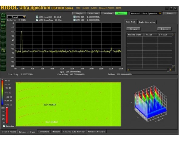 Программное обеспечение Rigol Ultra Spectrum