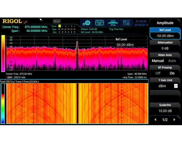 Опция ЭМИ фильтров и квазипикового детектора Rigol RSA3000-EMC