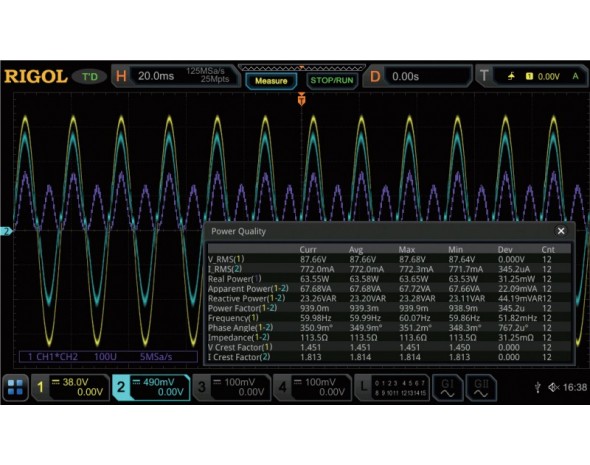 Опция анализа мощности Rigol DS7000-PWR