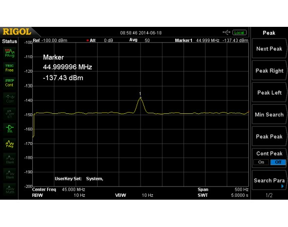 Опция предусилителя для DSA832 Rigol PA-DSA832