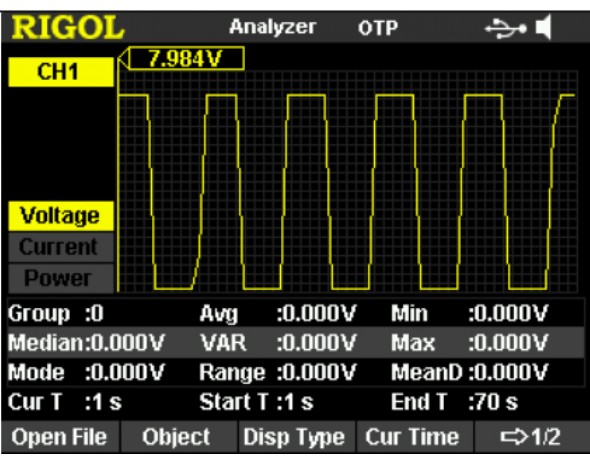 Опция мониторинга и анализа для DP800 Rigol AFK-DP800