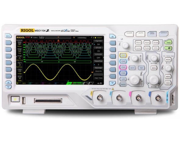 Цифровой осциллограф MSO1104Z с опцией встроенного генератора Rigol MSO1104Z-S