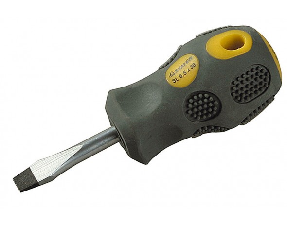 STAYER SL6.5х38 мм, отвертка MAX-GRIP 2580-38-6.0 G