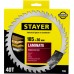 STAYER Laminate 185 x 30 мм 40T, диск пильный по ламинату