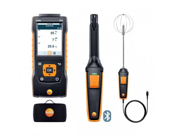 Комплект уровня комфорта с Bluetooth Testo 440