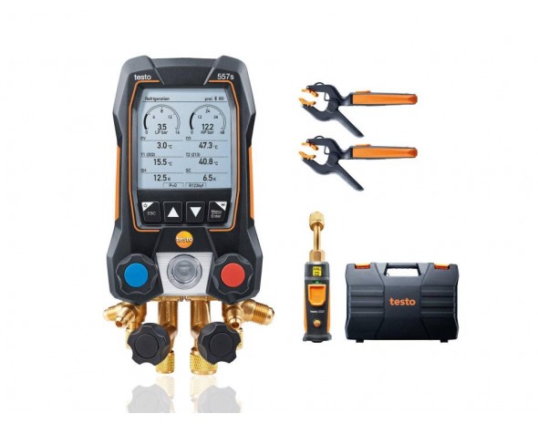 Testo 557s Комплект 2 в кейсе с шлангами