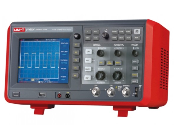 Осциллограф UNI-T UT3102BE цифровой 2 канала х 100МГц, цветной дисплей