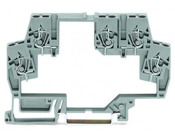 Wago фиксирующая пластина белые 890-131
