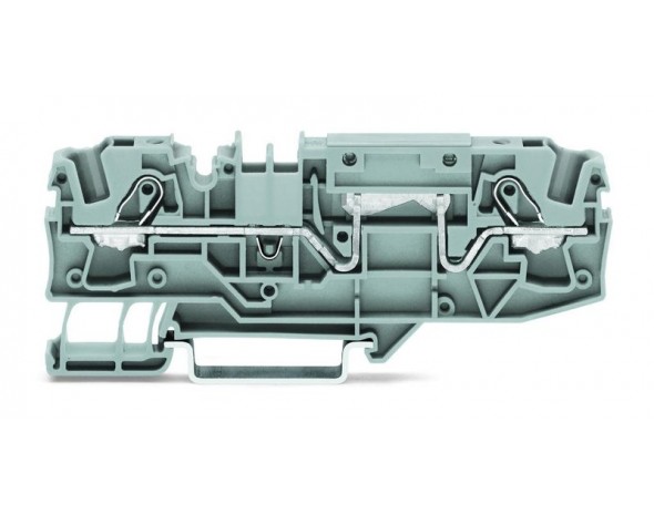 Wago 2-проводная проходная клемма 3, серые 2006-1601