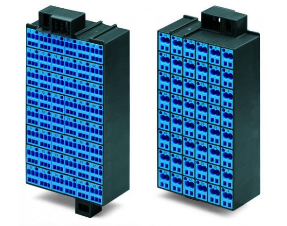 Wago кроссовая матрица 48-пол. маркировка 1-48, темно-серые 726-541