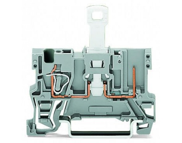 Wago 1-провод./1-штырь отключ. гнездо серые 769-232