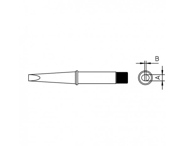 Жало паяльника CT2F8 10.0MM