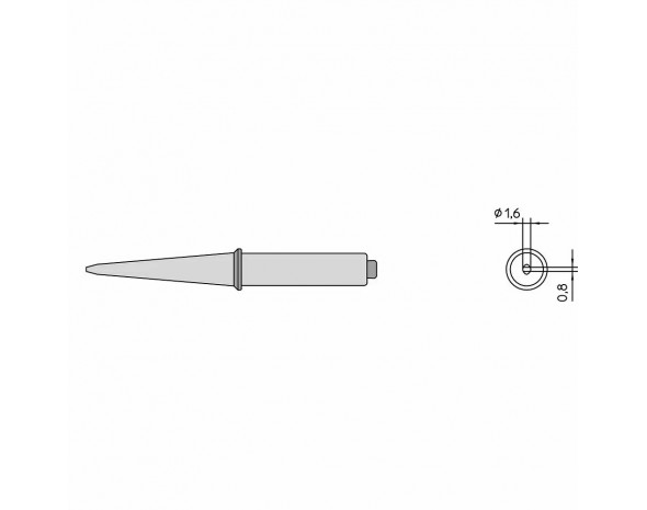 Паяльное жало CT5 C6 Weller