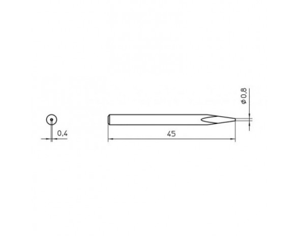 Паяльное жало Weller SPI15 213