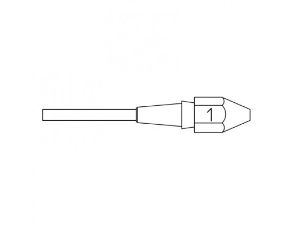 Насадка для выпайки и удаления припоя Weller XDSL 1 (10 штук)