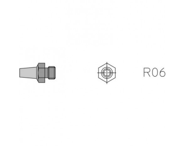 Насадка Weller R06 для пайки горячим воздухом