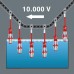 3162 i VDE PH Крестовая отвертка из нержавеющей стали, PH 2 x 100 mm