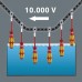 160 i VDE Изолированная шлицевая отвертка, 0.5 x 3.0 x 100 mm