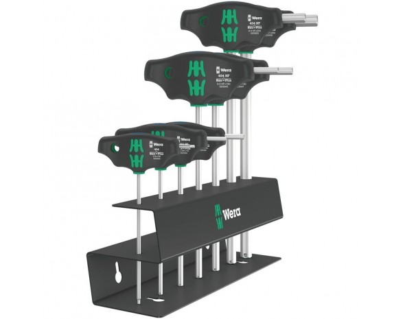 454/7 HF Set 2 Hex-Plus Набор отвёрток с Т-образной рукояткой + подставка, с внешним шестигранником, 7 пр., 2.5/3/4/5/6/8/10 мм