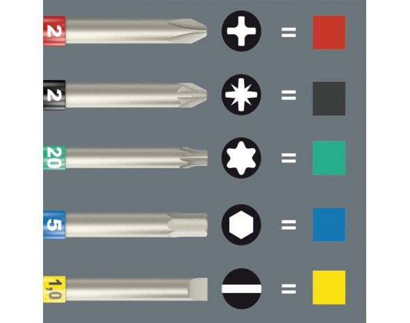 Бита, с отверстием, 1/4" E6.3, TX 30 x 89 мм Wera 867/4 Z TORX® BO