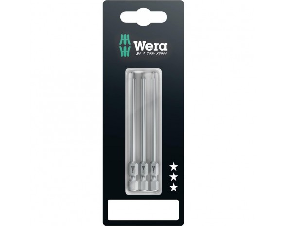 Бита, 1/4" E6.3, TX 30 x 89 мм, 3 шт, SB Wera 867/4 Z TORX®