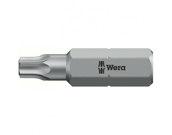 Биты 9 IPR/25 мм WERA 867/1 IPR TORX PLUS с отверстием 134698