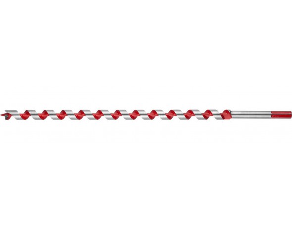 Сверло по дереву, спираль Левиса, HEX хвостовик, ЗУБР Мастер 2947-450-16, d=16х450мм